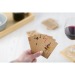 Jeu de cartes de 54 cartes en carton recyclé, jeu de cartes publicitaire