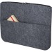 Pochette porte-ordinateur en feutre rPET Emilia, goodies en feutrine publicitaire