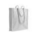 Shopper avec soufflet en canvas 280g/m², anses longues cadeau d’entreprise