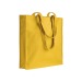 Shopper avec soufflet en canvas 280g/m², anses longues, sac coton publicitaire
