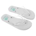 Tong unisexe avec semelle en PE 120g et lanière en PVC transparente (40-44) cadeau d’entreprise