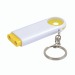 Porte-clés avec puce et lumière 2 LEDs, porte-clés lampe publicitaire