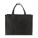Shopper maxi avec soufflet en TNT 100g/m² cousu avec anses longues, sac intissé et sac non tissé publicitaire