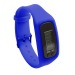 Montre connectée : pedomètre, calorie brulée, distance parcourue, montre. Bracelet en gomm, montre connectée publicitaire