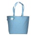 Tote-bag avec soufflet en coton recyclé 190g/m², anses longues cadeau d’entreprise
