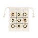 Jeu de morpion en bois avec pochette en coton cadeau d’entreprise