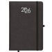 Agenda journalier 2026, couverture rigide en PU thermocollé avec piqûres sur les bords cadeau d’entreprise