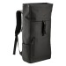 Sac à dos porte PC 15 en PU souple résistant à l'eau, sac à dos roll-top publicitaire