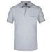 Polo Workwear Homme - James Nicholson, Polo professionnel de travail publicitaire