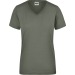 T-shirt workwear femme - James Nicholson, T-shirt professionnel de travail publicitaire
