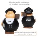 Squeezie Monsieur Bert charpentier - MBW, personnage et mascotte anti-stress publicitaire