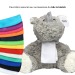 Peluche rhinocéros - MBW, peluche publicitaire