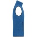 Gilet polaire tricot Homme - James Nicholson cadeau d’entreprise