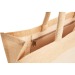 Sac shopping - Halfar, Sac en toile de jute publicitaire