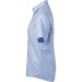 Chemise Micro Twill Femme Manches courtes - James Nicholson cadeau d’entreprise