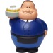 Squeezie Monsieur Bert serveur - MBW, personnage et mascotte anti-stress publicitaire