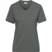 T-shirt workwear Bio femme - James Nicholson, T-shirt professionnel de travail publicitaire
