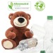 Peluche ours en rPET - MBW cadeau d’entreprise