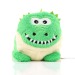 Peluche crocodile - MBW, crocodile publicitaire