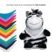 Peluche zèbre - MBW, zèbre publicitaire