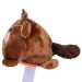 Peluche castor - MBW, castor publicitaire