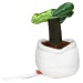 Peluche monstera, peluche publicitaire