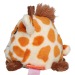 Peluche girafe MBW, peluche publicitaire
