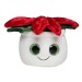 Peluche poinsettia MBW cadeau d’entreprise