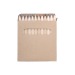 Set de 12 crayons de couleurs, Crayon de couleur publicitaire