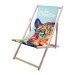 Chilienne adulte quadri, transat publicitaire