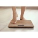 Balance pèse-personne bambou, pèse-personne et balance électronique publicitaire