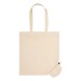 Tote bag pliable en coton bio 120g/m², Sac shopping pliable publicitaire