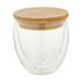 Mug double paroi en verre 420ml, Mug de voyage isolant publicitaire