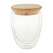 Mug double paroi en verre 420ml, Mug de voyage isolant publicitaire