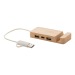 Mobaru port USB, Porte-téléphone portable et support, socle, base pour smartphone publicitaire