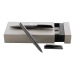 Tissage parure de stylos, Parure avec stylo roller publicitaire