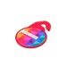 Porte-clés Shopping Token Clip Blanc cadeau d’entreprise