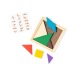 Puzzle tangram, tangram publicitaire