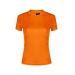 T-shirt femme technique en polyester 135 g/m2 nid d'abeille, T-shirt femme publicitaire