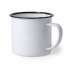 Mug métal 380 ml pour marquage quadri, mug avec impression photo quadri publicitaire