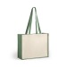 Sac shopping en jute et toile, Sac en toile de jute publicitaire