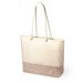 Sac shopping coton et jute, Sac en toile de jute publicitaire