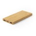 Miniature du produit Batterie externe sans fil 6000 mah bambou 2