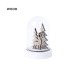 Miniature du produit Décoration de Noël au design original avec des rennes et un arbre de Noël à l´intérieur 0