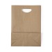 Sac en papier recyclé léger de 80g/m2, sac en papier publicitaire