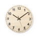 Pendule en bois MDF, horloge écologique publicitaire