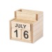 Porte-crayons calendrier perpétuel, calendrier perpétuel publicitaire