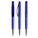 Prodir DS2PTC Transparent with Chrome Metal Nose-Cone, stylo Prodir publicitaire