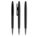Prodir DS5 TPC Polished with Chrome Metal Nose-Cone, stylo Prodir publicitaire