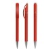 Prodir DS3TFS Frosted with Satin Metal Nose-Cone, stylo Prodir publicitaire